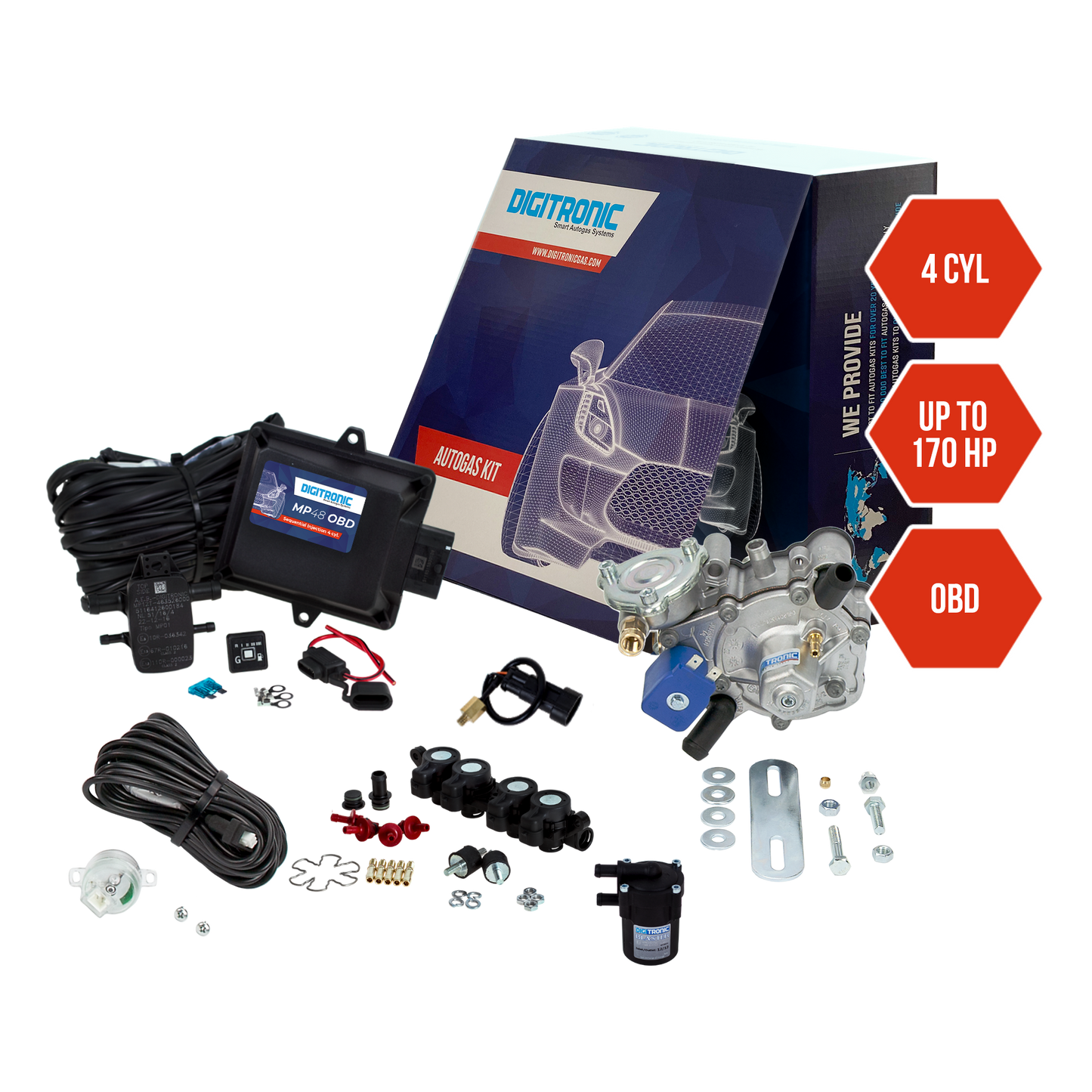 Full kit DIGITRONIC MP48 OBD/ Nordic